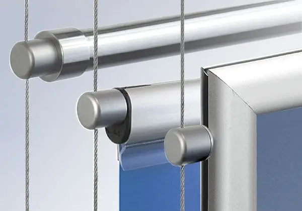 Cable Hanging Rail & Frame Supports | Nova Display Systems