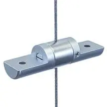 CS21 cable support for panels with holes for 1.5 mm Cable Display System