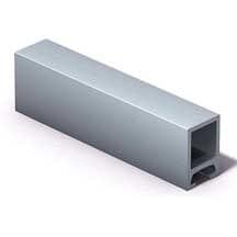 PH1028 Aluminum Profile / Horizontal Extrusion for modular stand assembly or cable/rod suspensions