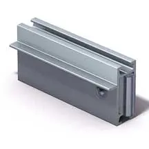 PL1012 Aluminum Profile / Horizontal Extrusion with Connectors for modular stand assembly