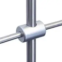 RS06-10 rod support double for 6mm rods | Nova Display Systems