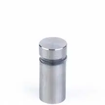 1/2" Dia. Stainless Steel Standoff — 12mm (1/2″) Dia. x 19mm (3/4″) Length M8 Stud | Nova Display Systems