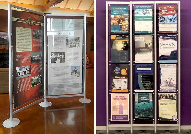 VersaModule Floor Display Stands Customizable FloorStand