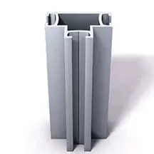 S345 Vertical Extrusion for modular stand assembly