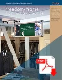C250 Freedom-Frame Snap-Frames Catalog - Nova Display
