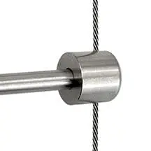 CR105/SS Cable Support Single-Sided for 6mm (15/64″) Diameter Horizontal Rod