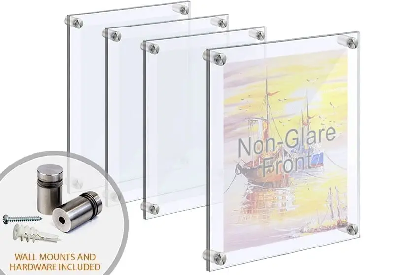 Clear/Non-Glare Acrylic Poster Frames – Saving Bundles | Nova Display Systems