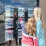 Anne Rogers Real Estate Window Display | Nova Display Systems