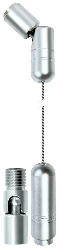 C160-4M Adjustable Angle Top and Bottom 1.5mm Cable Suspension Kit — 4M (13’ 1-1/2”) Length | Nova Display Systems