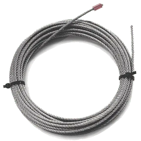 BC8-3 Replacement Cable with Crimping for Ceiling-to-Floor Suspension