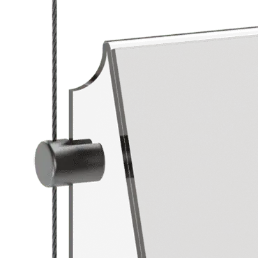 Easy Access Acrylic Holders — Angled Style | Nova Display Systems