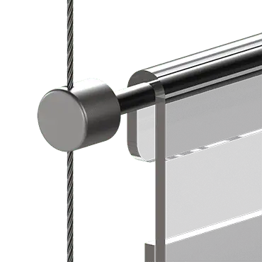 Hook-on Acrylic Holders — Mounting Options | Nova Display Systems