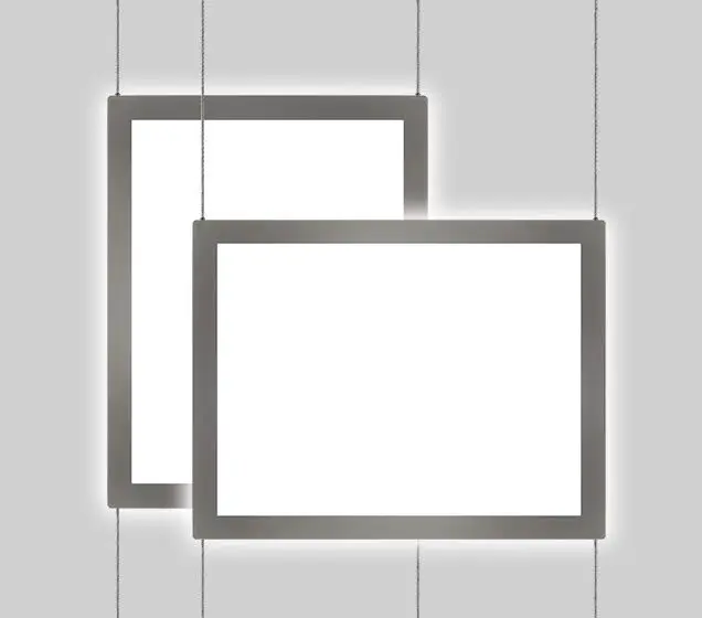 LED Light Pocket Rimless for Letter Size Inserts | Nova Display Systems