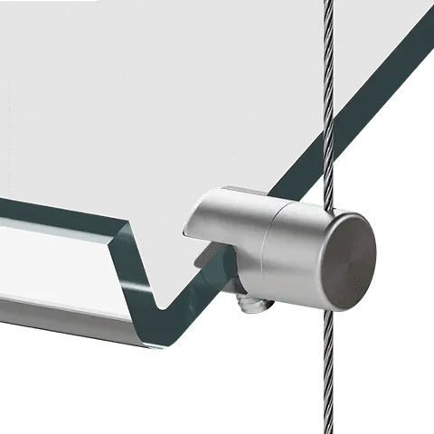Specialty Supports — Multi-Position Clamp Support for Panels/Shelves | Nova Display Systems