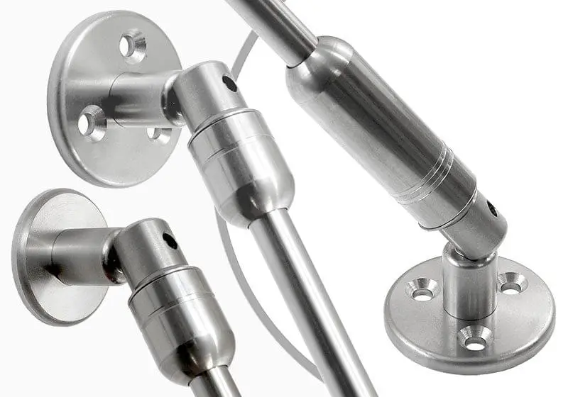 Swivel / Adjustable Angle Fixing | Specialized Accessories and Components for 10mm Stainless Steel Rod Systems | Nova Display Systems