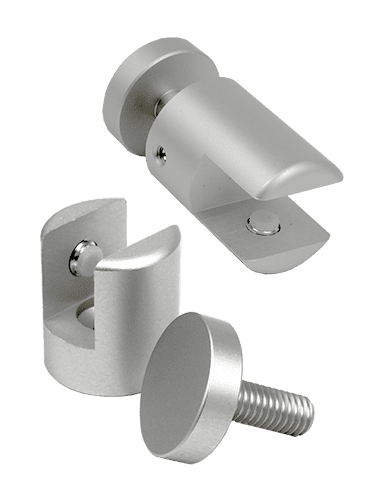 Standoff Gripper Support / Screw Cap Set | Sign/Panel Support Systems — Range of Accessories | Nova Display Systems