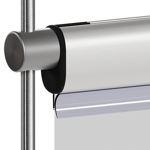 Specialty Supports — Rod Support with Boss for Graphic Holder | Nova Display Systems