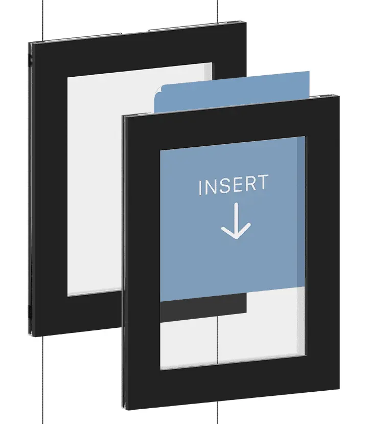 Top-Load Acrylic Picture Frames | Nova Display Systems