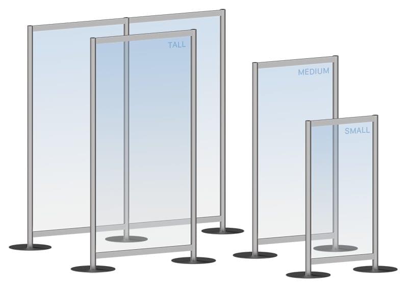 Floor Display Stands for Large Graphic Inserts — Standard and Custom Size Frames | Nova Display Systems