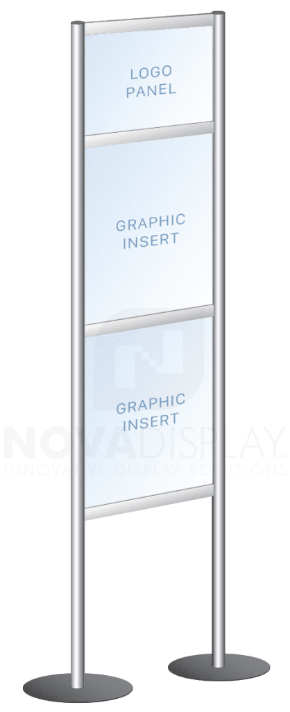 Stack-On Floor Display Stands | Aluminum Modular Display Kits