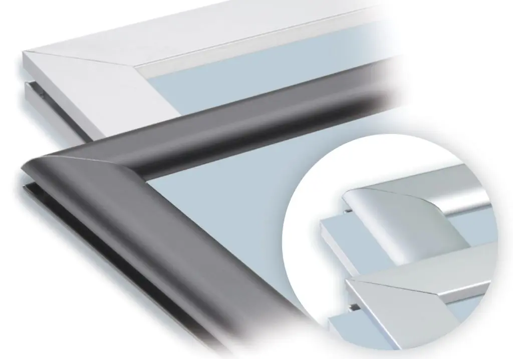 Aluminum Posters Frame for Top/Side Slide-In Inserts | Nova Display Systems