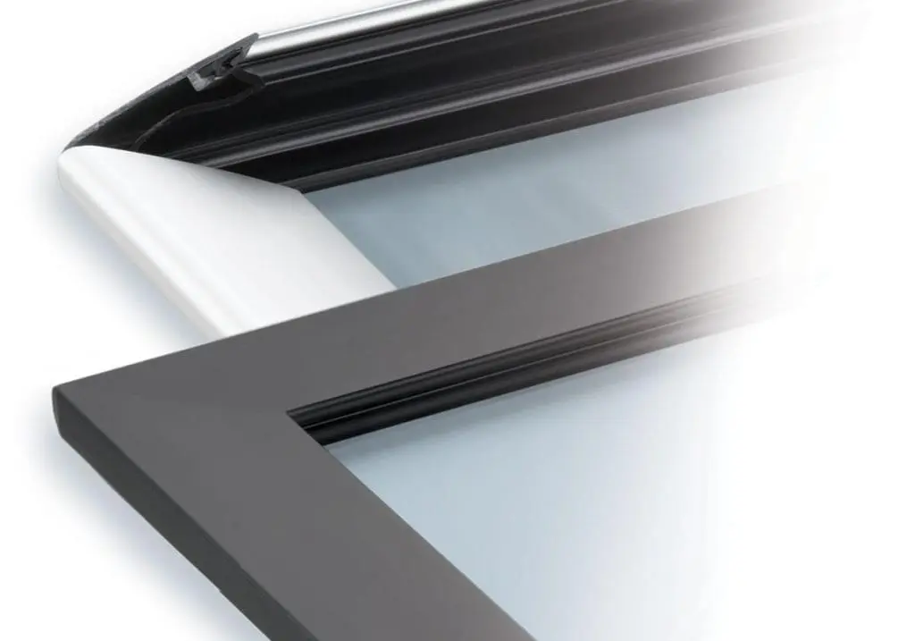 Aluminum Posters Frame for Front-Load Inserts | Nova Display Systems