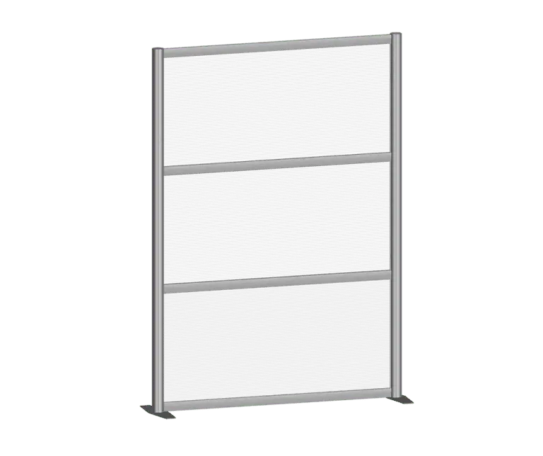 Full-Size Single-Section Screen — Portable Screens and Dividers | Nova Display Systems