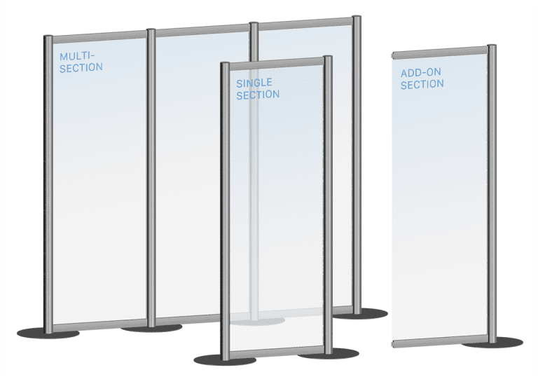 Floor Display Stands — Linear Design Configurations | Nova Display Systems