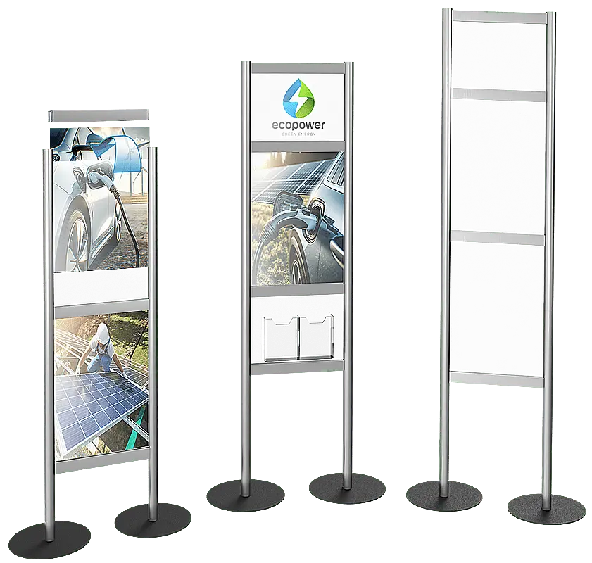 Stack-On Floor Display Stands | Nova Display Systems