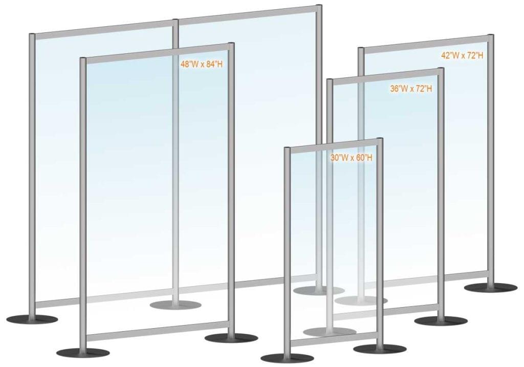 TR Series Floor-Standing Displays — Heavy-Duty Frames | Nova Display Systems